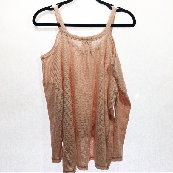 Anthropologie DELETTA Sz Xs Milipa knit blush top - Picture 6 of 8